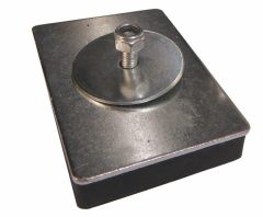 Rubber coated base magnet used for TAXI roof sings