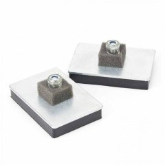 Rubber coated base magnet used for TAXI roof sings