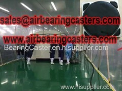 Air caster load moving equipment is a popular choice