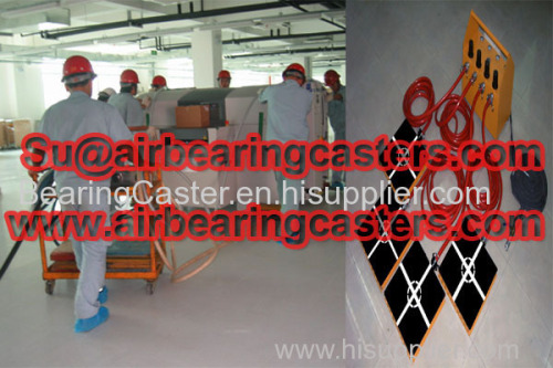 Air Caster Skates with functional characteristics