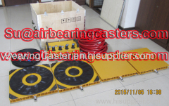 air casters load moving equipment