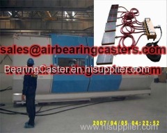 Air bearing movers features and applications