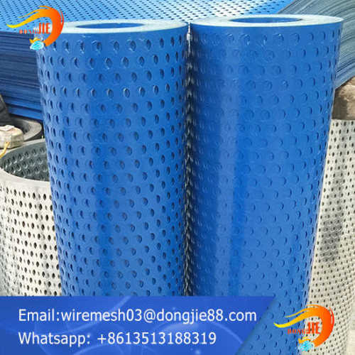 low price round hole perforated metal mesh factory