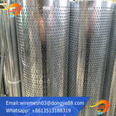 low price round hole perforated metal mesh factory