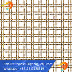 High flexibility woven screen crimped wire mesh products