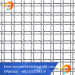 High tension woven screen crimped wire mesh products
