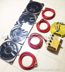 Air pads for moving equipment with picture