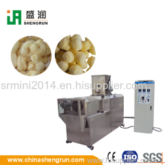 automatic delicious puffed snacks extruder