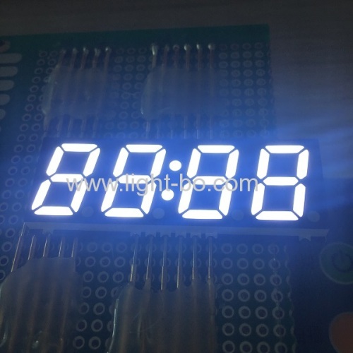 display dell'orologio a led smd a 4 cifre ultra sottile bianco luminoso da 14,2 mm per elettrodomestici