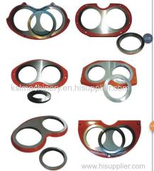 Concrete Pump Car Accessories Alloy Glasses Plate Cutting Ring