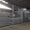 temporary chain link fence panels 1.625&quot;(41.2mm) Outer Diameter zinc coated minimum 300gram/sqm