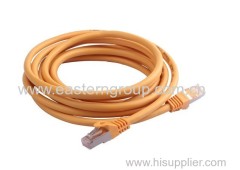 Computer use RJ45 connector PVC jacket copper wire cat 5e 6 cat5e cat6 UTP FTP indoor network cable patch cord