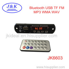 Bluetooth usb fm LED display mp3 decoder for amplifier