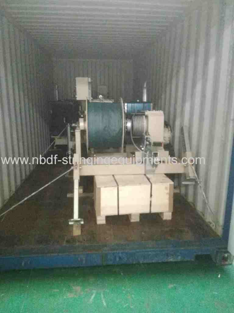 extractor de cable hidráulico exportado para instalación de cable subterráneo