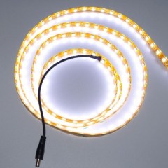 White flexible LED Strip lights 12V