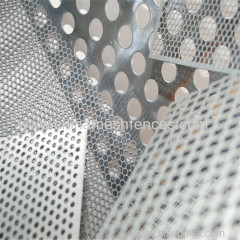 Aluminum Metal perforated panel for building facade wall panel screen fence decoration