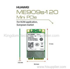 HUAWEI pci express mini card Hi-Silicon chipset gsm/gprs/hspa/ lte network ME909S-120 LTE 4G module