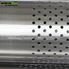 Versatile perforated pipe used for water filter oil well drill with K55 J55 N80 grade