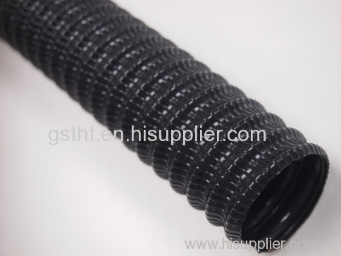 TPU Wire Reinforced Hoses With Ribs for scrubber machine