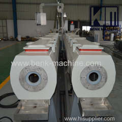 PVC electric conduit pipe extrusion making machine line