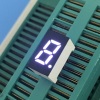 Ultra bright white 7.62mm single digit 7 segment led display common cathode