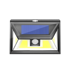 COB solar powered sensor light