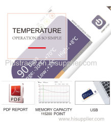 Plustrace single Use USB temperature recorder
