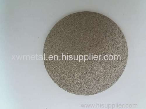 Diameter63*2.1mm titanium sintered plate