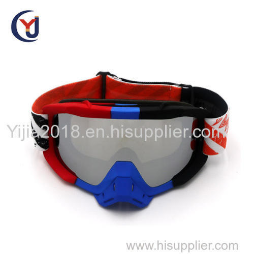 new arrival custom design dustproof tear off goggle motorbike racing motocross goggles