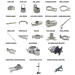 High quality galvanized and powder coated chain link fence fittings/ accessories/ parts/ used in chain link