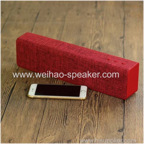 New Desgin fabric Portable phone speakers rectangle design HS-567