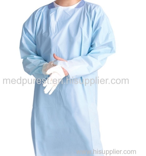 Disposable Polyethylene Isolation Gown