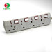 4 usb multi outlet power strip socket