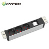 10''German PDU socket with switch 3ways