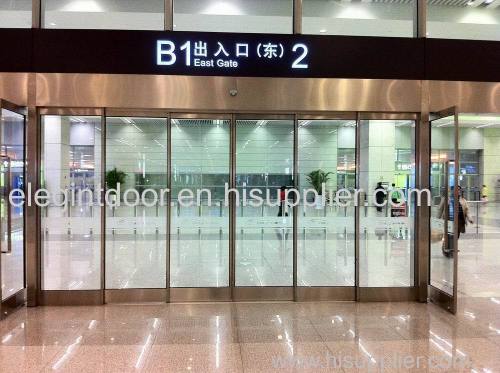 Telescoping Automatic Sliding Door System