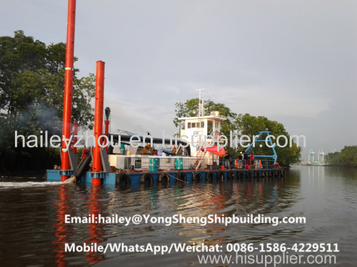 China Gold Mining Dredge