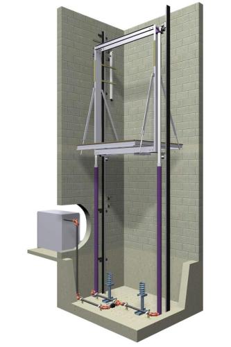 Hydraulic Pressure Elevator (High payload)