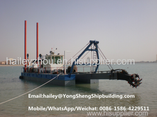 Pump Desilting Dredger in China