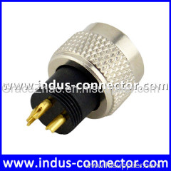 Female equivalent to binder phoenix international brand m12 3 pin female molded cable connector