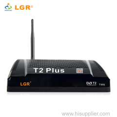 Full HD 1080P digital Receiver DVB-T2plus box with youtube WIFI