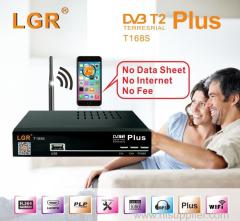 The new digital set-top box DVB-T2plus with wifi youtube Colombia