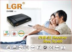 HD digital TV set-top box Satellite signal receiver with Youtube WIFI