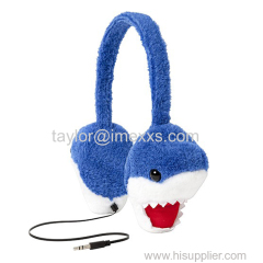 Animals Tangle-Free Volume Limiting (85 dB) Over Ear Headphones for Kids