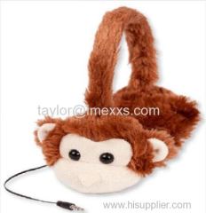 Animals Tangle-Free Volume Limiting (85 dB) Over Ear Headphones for Kids