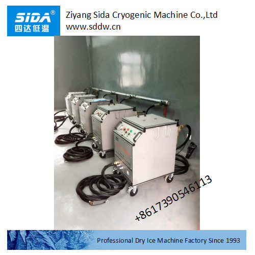 SIDA brand standard big dry ice blaster machine for industrial cleaning