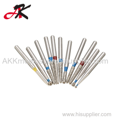 Surgical Instruments High Speed Handpiece Use Dental Diamond Bur