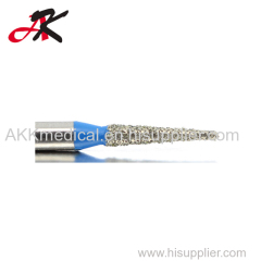 Surgical Instruments High Speed Handpiece Use Dental Diamond Bur