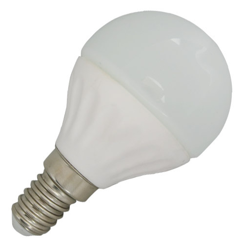 3W 4W 5W 6W LED global bulb G45 280lm/380lm/450lm/520lm Ceramic body E14