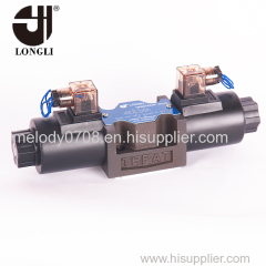hydraulic Yuken high pressure solenoid directional operated control valve
