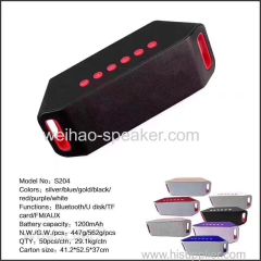 Super bass Wireless Bluetooth speaker Subwoofer Loudspeakers with hands free TF card USB FM R